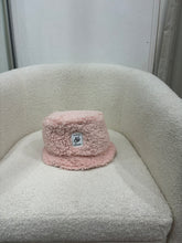 Load image into Gallery viewer, Fashionable Fluffy Pink candy Bucket Hat
