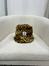 Load image into Gallery viewer, Fashionable Fluffy Tiger Bucket Hat
